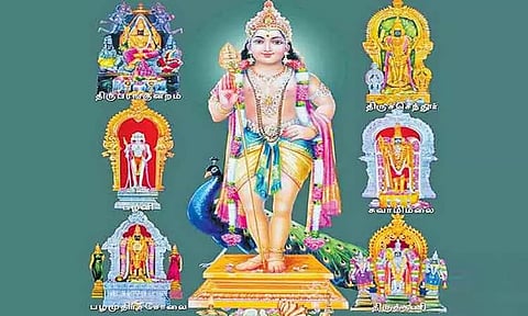 ஆறு ஆதாரங்களையும் வழங்கும் ஆறுபடை வீடுகள்