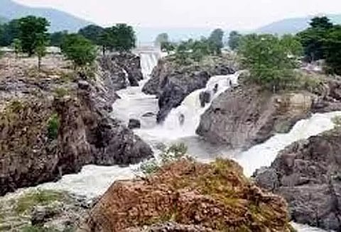 கர்நாடக அணைகளில் இருந்து தண்ணீர் திறப்பு:ஒகேனக்கல்லுக்கு நீர்வரத்து வினாடிக்கு 6,500 கனஅடியாக அதிகரிப்பு