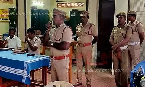 திருச்செந்தூர் கோவிலில் தீயணைப்பு துறையினர் ஆய்வு