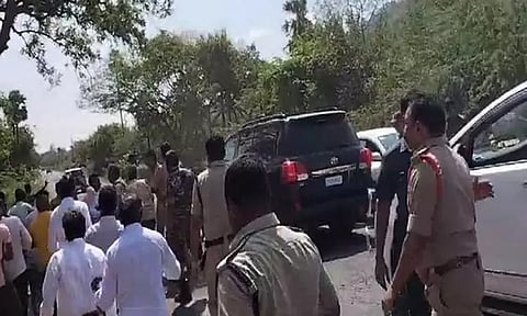 சந்திரபாபு நாயுடுவுக்கு நீதிமன்ற காவல்: ஆந்திர மாநிலம் முழுவதும் 144 தடை உத்தரவு