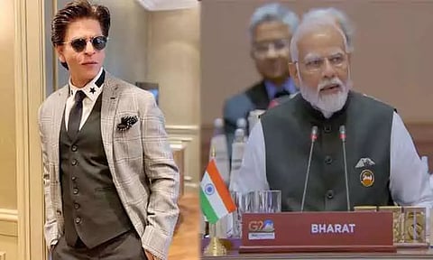 இந்தியாவின் தலைமையில் வெற்றிகரமாக நடந்த ஜி-20 உச்சி மாநாடு - பிரதமர் மோடிக்கு நடிகர் ஷாருக்கான் புகழாரம்