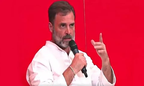 எதிர்க்கட்சிக் கூட்டணியின் பெயர் என்பதால் பாஜகவுக்கு "இந்தியா" என்ற பெயர் எரிச்சலூட்டுகிறது - ராகுல் காந்தி