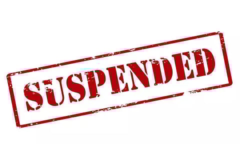 பா.ஜ.க. நிர்வாகி மீதான வழக்கில் கவனக்குறைவு: 5 போலீசார் பணியிடை நீக்கம்