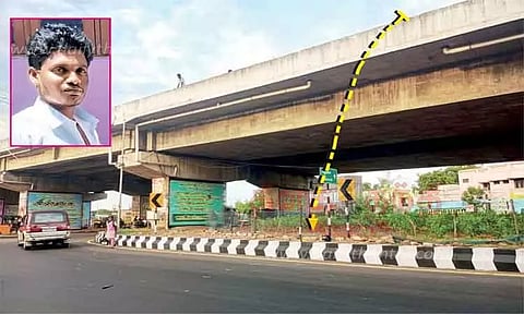 நெல்லை பாலத்தில் இருந்து தூக்கி வீசப்பட்ட வாலிபர் பலி