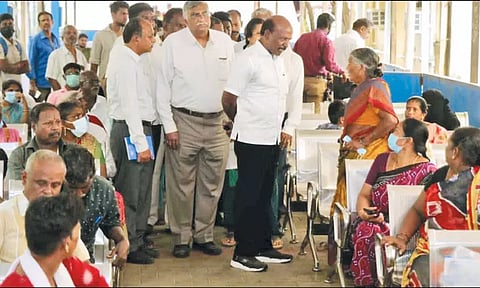 அடையாறு புற்றுநோய் ஆஸ்பத்திரியில் ரூ.1½ கோடியில் தங்கும் கட்டிடம்: அமைச்சர் மா.சுப்பிரமணியன் தகவல்