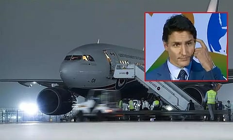 விமான பழுது நீக்கம்; ட்ரூடோ இன்று கனடா திரும்புகிறார்