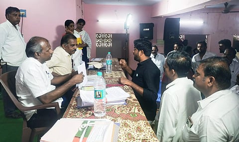 கல்குவாரி குறித்து கருத்து கேட்பு கூட்டம்