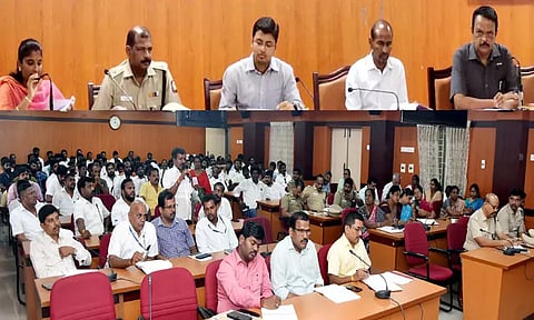 இந்து அமைப்புகளுடன் கலெக்டர் ஆலோசனை