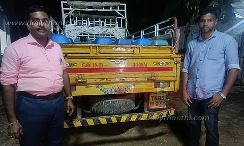 கேரளாவுக்கு கடத்த முயன்ற மண்எண்ணெய் பறிமுதல்