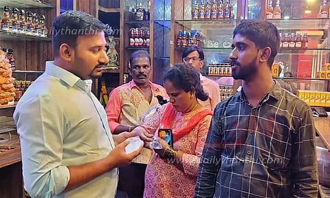 மதுபான விடுதிகள், உணவகங்களில் தாசில்தார் சோதனை