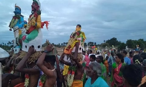 அய்யனார் கோவிலில் புரவி எடுப்பு விழா