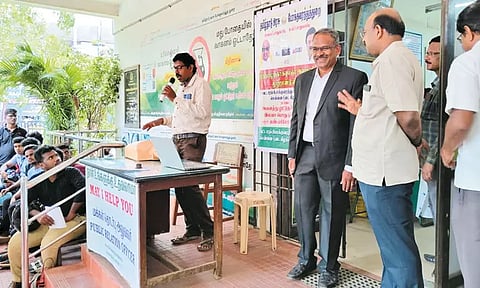 கலைஞர் நூற்றாண்டு விழாவையொட்டி இலவச கண் மற்றும் பொது மருத்துவ முகாம்