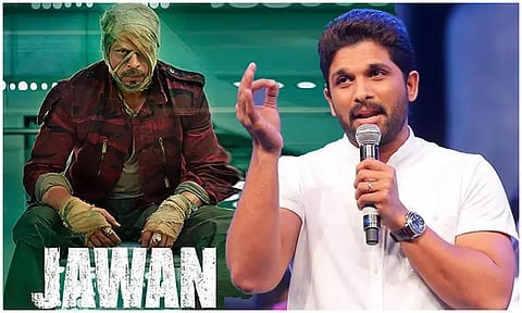 ஜவான் வெற்றியை புகழ்ந்து தள்ளிய அல்லு அர்ஜூன்!