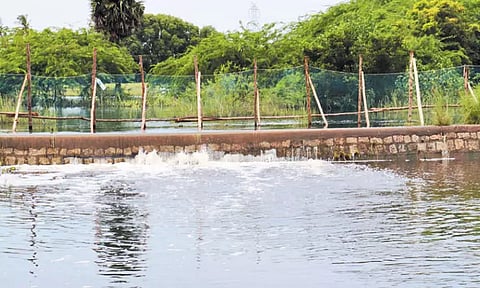 கனகம்மாசத்திரத்தில் சேதமடைந்த தடுப்பணை சீரமைக்கப்படுமா? தண்ணீர் வீணாக வெளியேறும் அவலம்