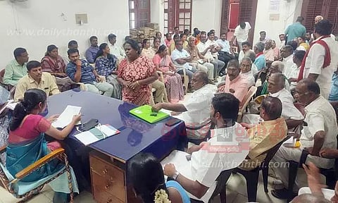 தண்ணீர் திருட்டு புகார் கொடுத்தால் வழக்குப்பதிவு செய்யாமல் அலைக்கழிப்பு