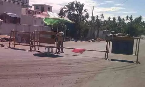 நடையனூர் பகுதியில் சாலை சீரமைப்பு பணி: வாகன ஓட்டிகள் அவதி