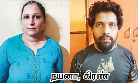 ஓட்டல் அறையில் ரகசிய கேமரா: உல்லாசமாக இருந்த வீடியோவை காட்டி காதல் ஜோடியிடம் பணம் பறிக்க முயற்சி பெண் உள்பட 2 பேர் கைது