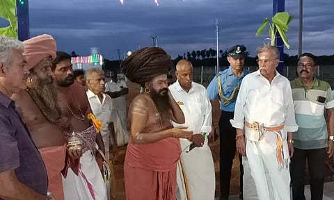 கும்பாபிஷேக விழாவில் நாகலாநது கவர்னர் பங்கேற்பு