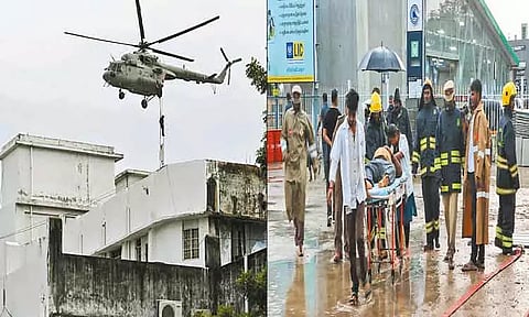 ரிப்பன் மாளிகை, எழும்பூர் ரெயில் நிலையத்தில் தேசிய பாதுகாப்பு படையினர் பயங்கரவாத எதிர்ப்பு ஒத்திகை