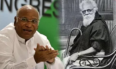 பெரியார் பிறந்தநாளையொட்டி காங்கிரஸ் தலைவர் மல்லிகார்ஜுன கார்கே வாழ்த்து!