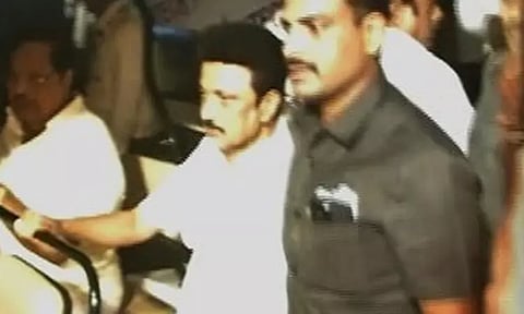 திமுக முப்பெரும் விழாவில் பங்கேற்று விட்டு சென்னை திரும்பினார் முதல்-அமைச்சர் மு.க.ஸ்டாலின்