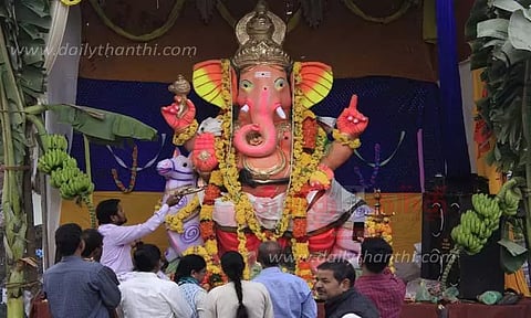 500 விநாயகர் சிலைகள் பிரதிஷ்டை