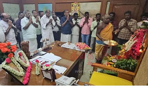 சட்டசபையில் விநாயகர் சதுர்த்தி விழா