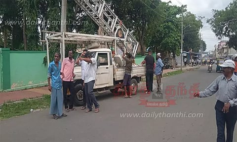 ஆண்டர்சன்பேட்டை, ராபர்ட்சன்பேட்டை சாலையில் தெரு மின்விளக்குகள் சீரமைப்பு