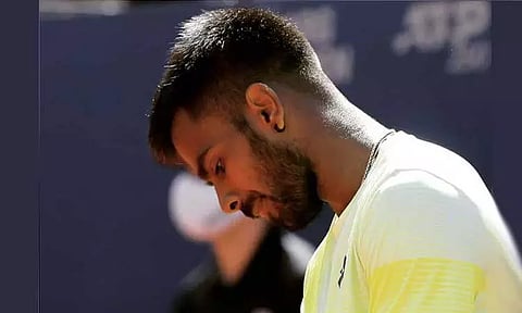 image courtesy: Sumit Nagal twitter