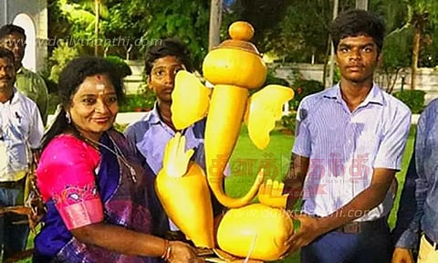 கவர்னர் மாளிகையில் அரசு பள்ளி மாணவர்களுக்கு திறன் அறிதல் நிகழ்ச்சி