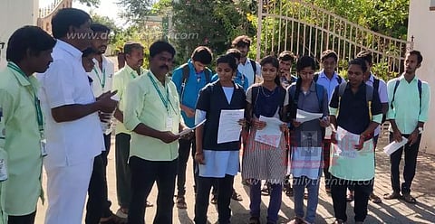 பா.ம.க. பசுமை தாயகம் சார்பில் காலநிலை மாற்றம் குறித்து விழிப்புணர்வு