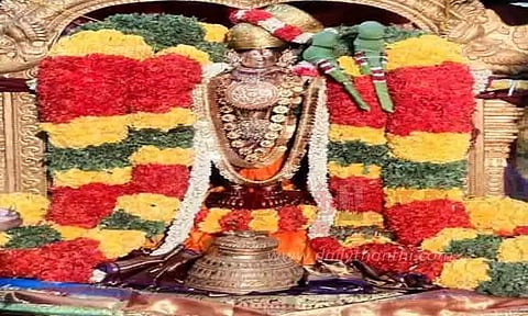 ஏழுமலையானுக்கு அணிவிக்க ஆண்டாள் சூடிய மால