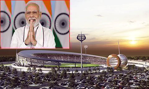 வாரணாசியில் சர்வதேச கிரிக்கெட் மைதானத்திற்கு அடிக்கல் நாட்டுகிறார் பிரதமர் மோடி