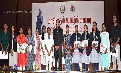 பள்ளி, கல்லூரிகளில் படிக்கும் மாணவ-மாணவிகளுக்கு இலக்கு மிகவும் முக்கியம்-முன்னாள் டி.ஜி.பி. சைலேந்திரபாபு பேச்சு