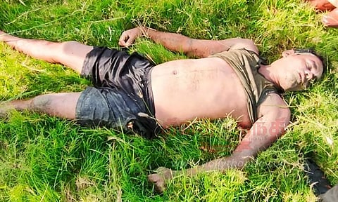 வயலில் அமைக்கப்பட்ட மின்வேலியில் சிக்கி வடமாநில வாலிபர் பலி