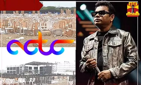 ஏ.ஆர்.ரகுமான் இசை நிகழ்ச்சி குளறுபடி - ஏசிடிசி நிறுவனம் மீது 2 பிரிவுகளின் கீழ் வழக்குப்பதிவு