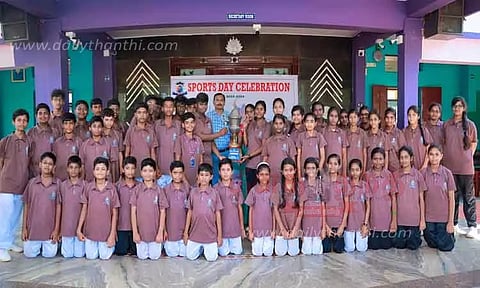 சுரண்டை பள்ளியில் விளையாட்டு விழா