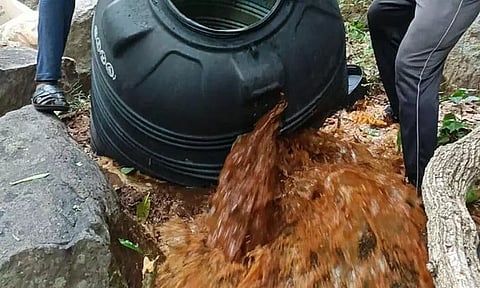 கல்வராயன் மலையில் சாராய ஊறல் அழிப்பு