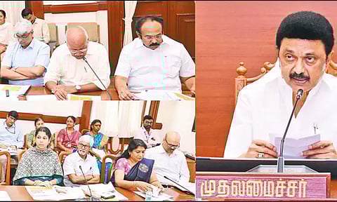 கிராமத்தில் பணப்புழக்கம் அதிகமாகி இருக்கிறது: முதல்-அமைச்சர் மு.க.ஸ்டாலின் பேச்சு