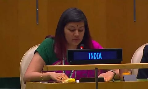 ஐ.நா. பொது சபையில் காஷ்மீர் விவகாரங்களை எழுப்பிய பாகிஸ்தான்: இந்தியா கடும் கண்டனம்