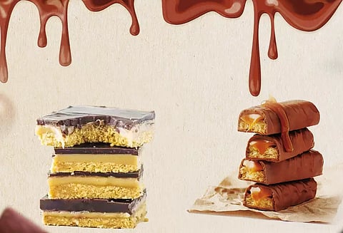 கேரமல் சாக்லெட் பார்