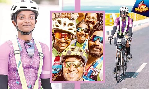 இளம் 'சைக்கிளிங்' சாம்பியன்..!