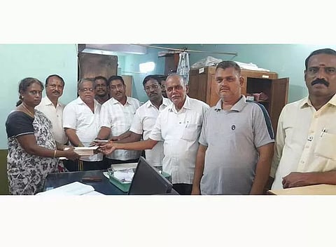 வடபொன்பரப்பியை சங்கராபுரம் தாலுகாவுடன் இணைக்கக்கோரிமுதல்-அமைச்சருக்கு மனு அனுப்பும் போராட்டம்