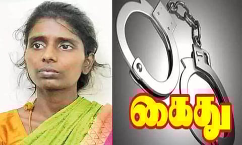 கணவரை தலையணையால் அமுக்கி கொன்ற மனைவி கைது