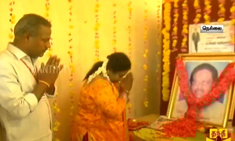 டாக்டர் பா.சிவந்தி ஆதித்தனார் பிறந்தநாள்.. தெலுங்கானா கவர்னர் தமிழிசை சவுந்தரராஜன் மரியாதை