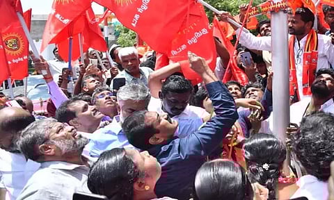 அண்ணாமலையை எதிர்த்து அ.தி.மு.க. பேசியது பாராட்டுக்குரியது