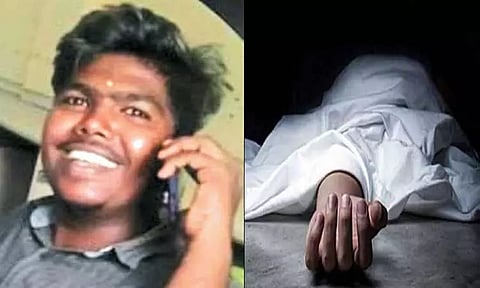 ரெயிலுக்கும், பிளாட்பாரத்துக்கும் இடையில் சிக்கி படுகாயமடைந்த என்ஜினீயரிங் மாணவர் சிகிச்சை பலனின்றி சாவு