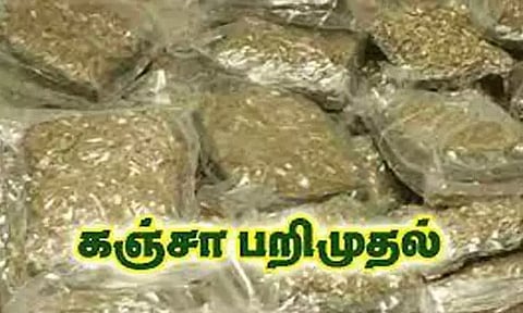 சென்னையில் 10 கிலோ கஞ்சா- ஆயிரம் போதை மாத்திரைகள் பறிமுதல்