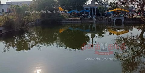 திருச்செங்கோடு அருகேபழமையான தெப்பக்குளம் சீரமைக்கப்படுமா ?பக்தர்கள் எதிர்பார்ப்பு