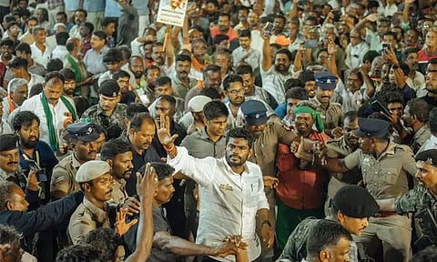 அதிமுக-பாஜக கூட்டணி முறிவு தொடர்பாக தேசிய தலைமை பேசும்: அண்ணாமலை பேட்டி